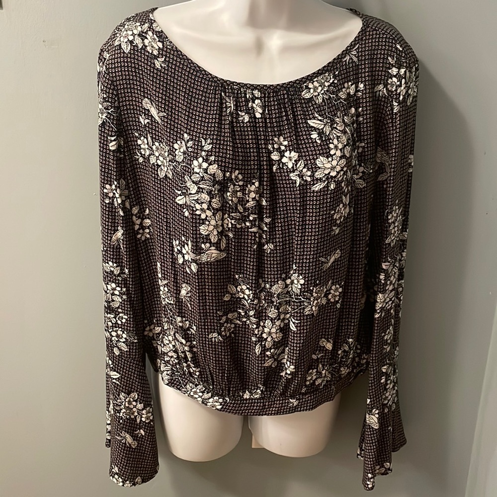 Boutique blouse by hem & thread sz M